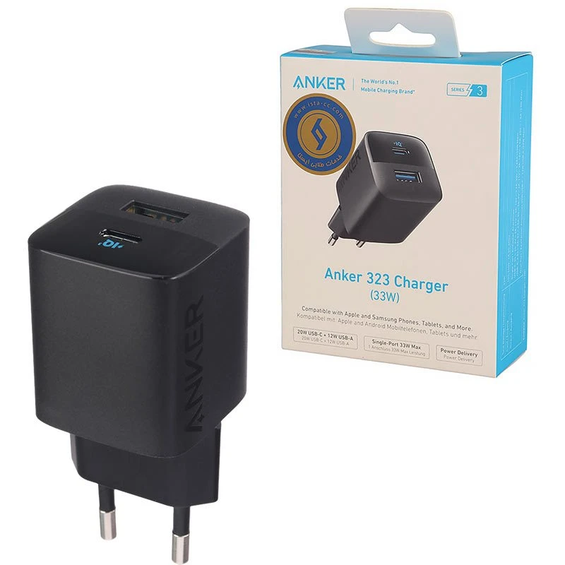 شارژر دیواری 33 وات انکر A2331 PD 5A