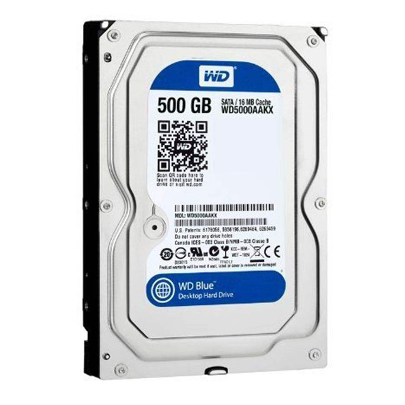 هارد اینترنال وسترن دیجیتال 500گیگابایت استوک Western Digital Blue