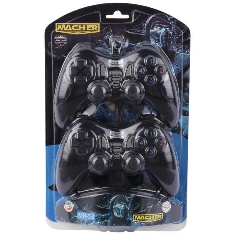 دسته بازی دوبل شوکدار مچر MR-53