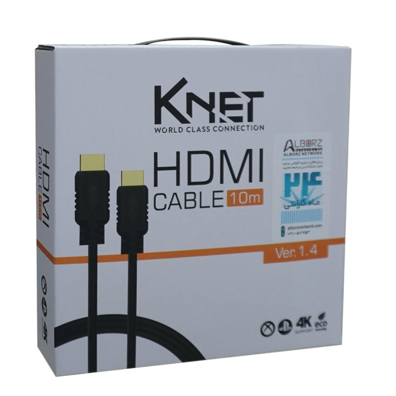 کابل HDMI 4K کی نت K-C203 طول 10 متر