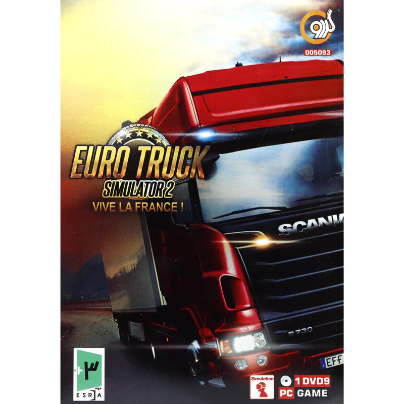 بازی Euro Truck Simulator 2 Vive La France 1DVD گردو مناسب برای PC